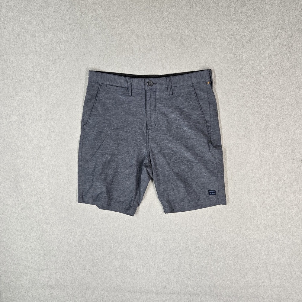 Billabong Men Shorts 31 Gray Hybrid Recycler Crossfire Stretch